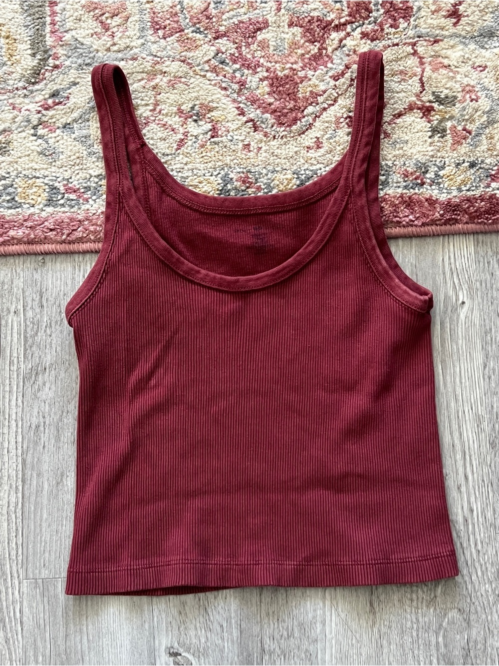 Brandy Melville burgundy top